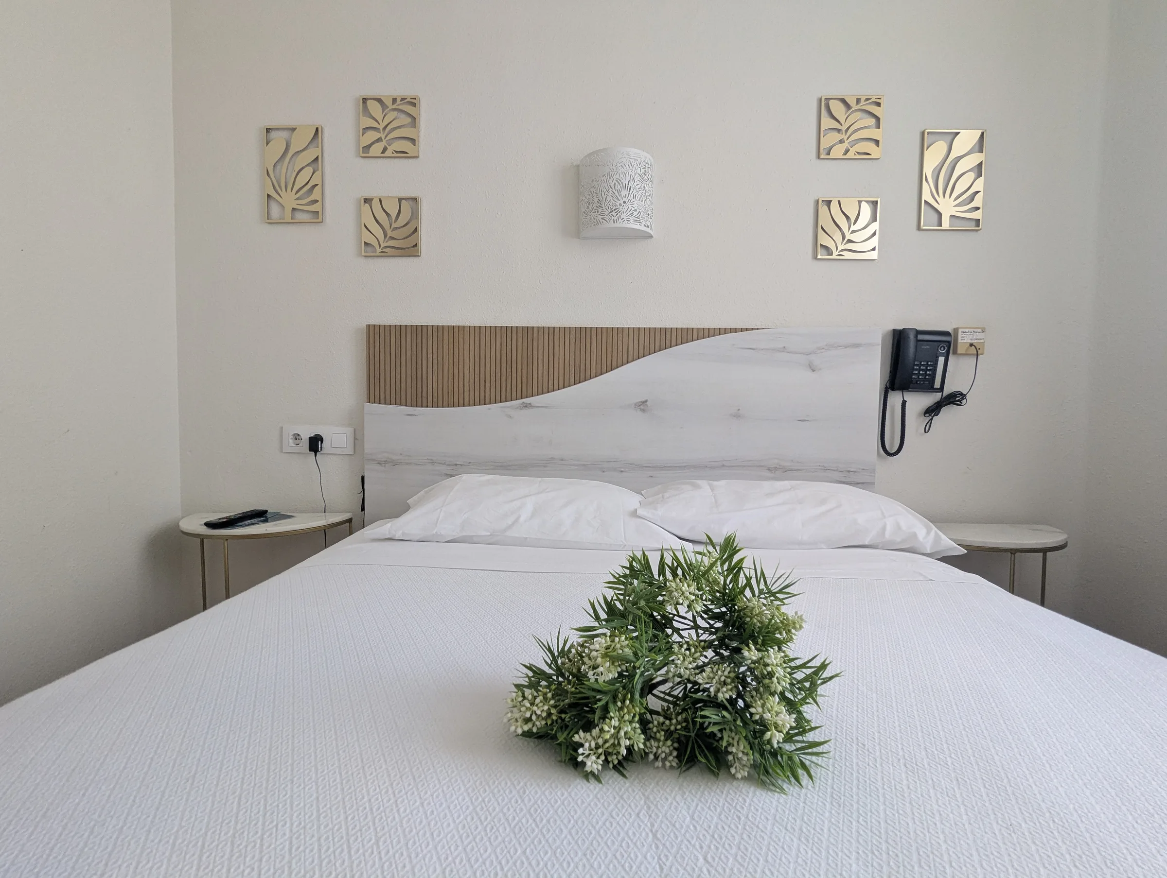 Habitación doble económica panorámica en Hostal La Mexicana Santander