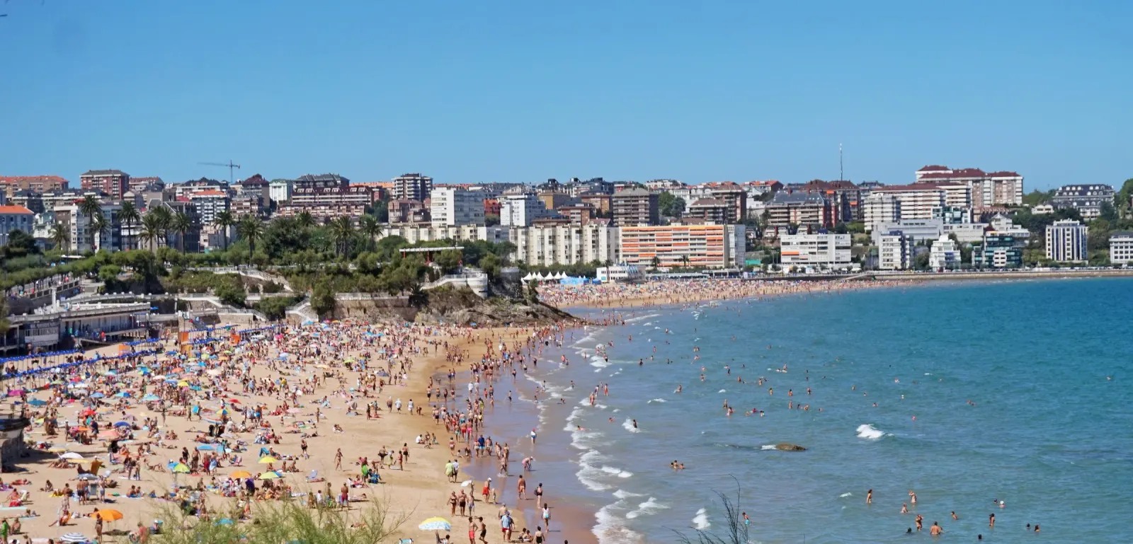 Sardinero-Strand in Santander